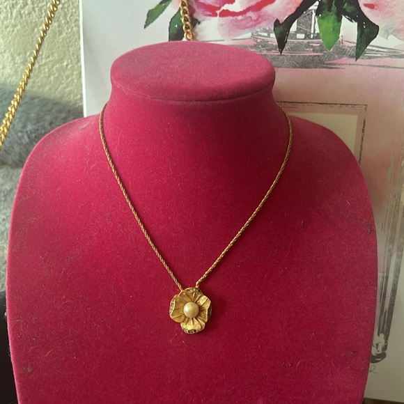 Vintage Christian Dior gold & pearl necklace - Picture 7 of 7